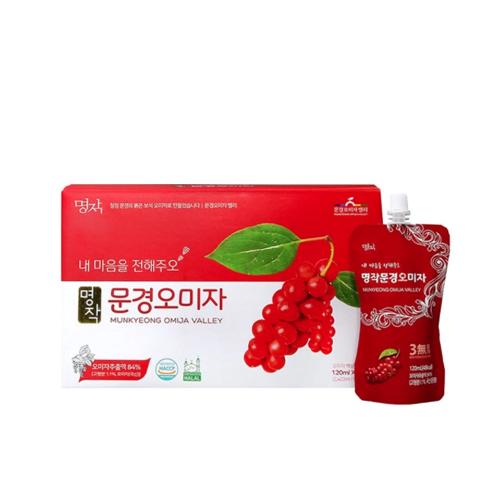 MyeongJag Munkyeong Omija Schisandra Organic Korean Drink Pouch Grocery Juice Healthy